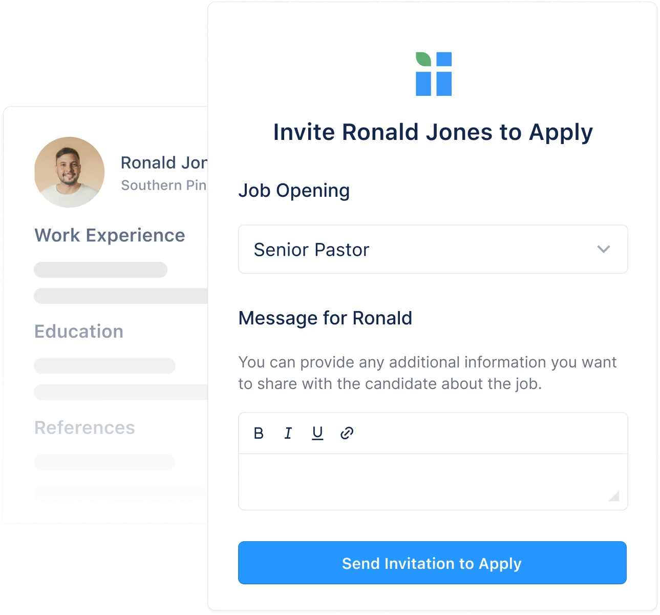 Invite Candidates to Apply
