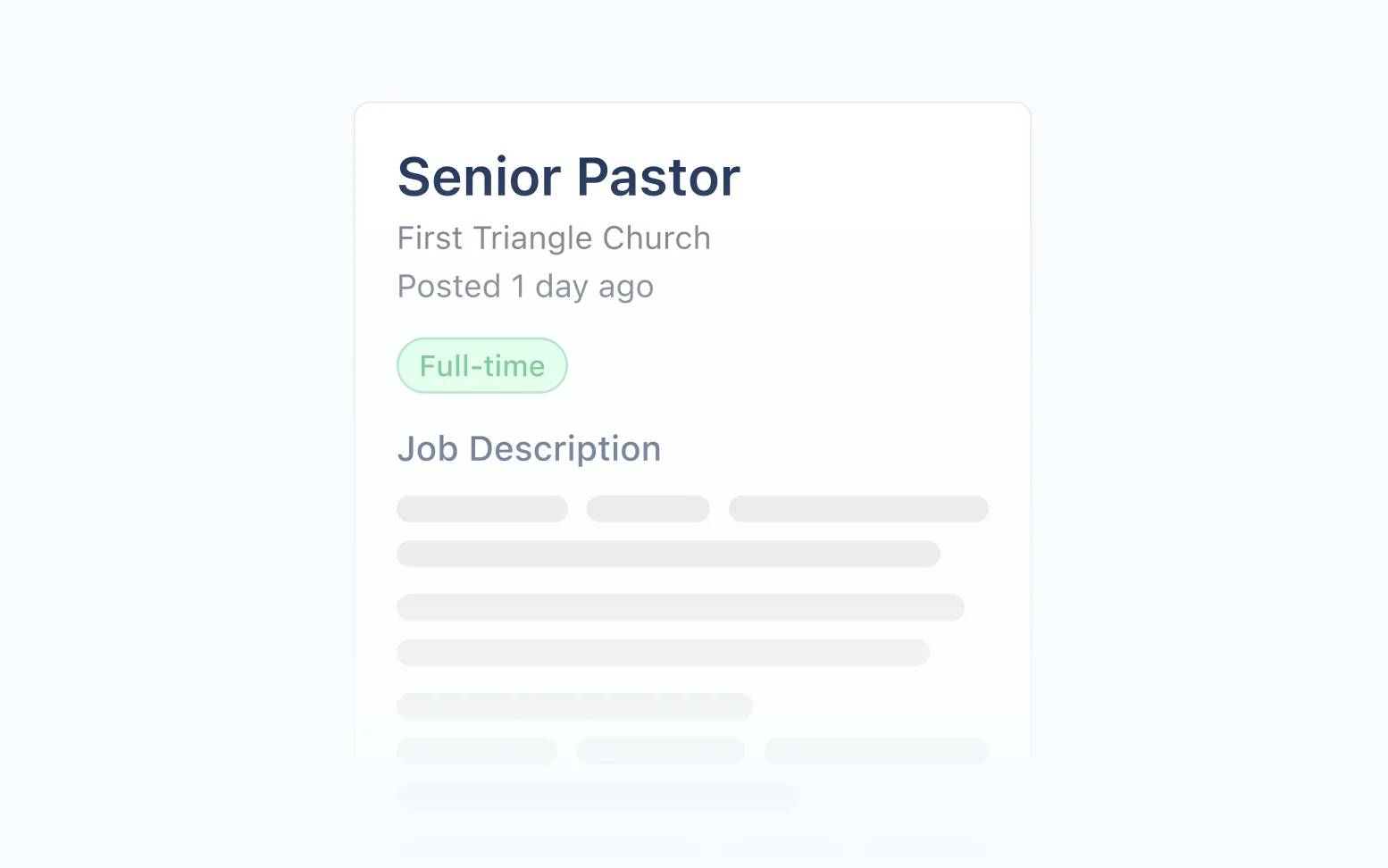Step 2: Upload Job Description